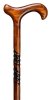 Gastrock wooden Walking Stick for Ladies Spiral-Derby