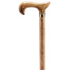 Ossenberg cane with derby handle in beech flamed brightly