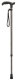 Ossenberg light metal stick with Comfort Soft derby handle adjustable