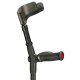 Ossenberg forearm crutch BIG XL with anatomical soft grip with safety foot