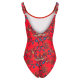 Silima Red Blossom swimsuit